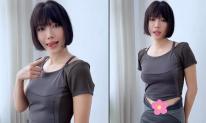 Diệu Nhi khoe vòng bụng giữa tin đồn đang mang thai lần thứ ba