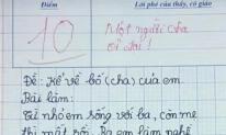 Bài văn kể về bố làm nghề thợ hồ đạt điểm 10, nội dung viết gì mà cô khen 'người cha vĩ đại'?