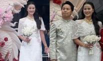 Á hậu Hương Ly bí mật tổ chức lễ ăn hỏi, chồng doanh nhân lần đầu lộ rõ mặt