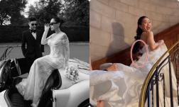 Ảnh cưới xa xỉ của em chồng Hà Tăng, hé lộ một chi tiết bất ngờ