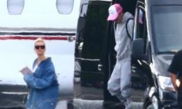 Justin Bieber và Hailey Baldwin đi phi cơ riêng đến Nam Carolina để chuẩn bị cho đám cưới