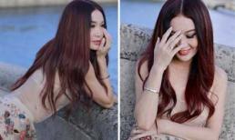 Tuổi 53, 'Đát Kỷ' Ôn Bích Hà bung lụa váy áo gợi cảm ở Tuần lễ thời trang Paris