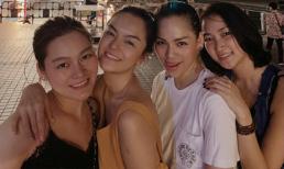 'Trốn 2 con gái', Phạm Quỳnh Anh hẹn hò bà xã Lam Trường trên đất Mỹ