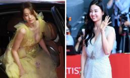 Yoona bất ngờ gợi cảm “lấn át” Hoa hậu Hàn Quốc 2019 trên thảm đỏ 