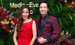 Diễn viên Bảo Trúc tặng đồng hồ hiệu cho Đoàn Minh Tài trong tiệc ra mắt công ty truyền thông Salata