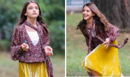 Ra dáng thiếu nữ là vậy nhưng Suri Cruise vẫn rất ngây thơ trong những hình ảnh đẹp lung linh này 