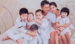 Không tin được, Hoa hậu Oanh Yến mang thai con thứ 6 cho chồng đại gia