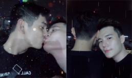 Không chỉ công khai chân dung, Sơn Ngọc Minh còn ngọt ngào hôn bạn trai đồng giới