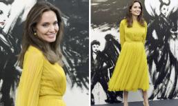 Lâu lắm rồi mới thấy Angelina Jolie tươi sáng rực rỡ, fan kêu gọi bà mẹ 6 con cứ thế mà phát huy 