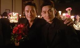 Isaac khoe vẻ điển trai cùng tài tử Lee Byung Hun