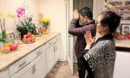 Ly hôn đã lâu, Bằng Kiều vẫn qua thắp hương cho bố ruột Trizzie Phương Trinh trước khi về Việt Nam