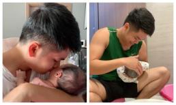 Nhìn cách ông xã Lê Phương chăm con gái mới hiểu lấy chồng trẻ 'sướng như tiên'