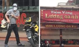 Đối tượng dùng súng cướp tiệm vàng ở Quảng Ninh bị ô tô tông rơi cả ba lô tiền