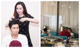 Chưa rõ ly hôn tái hợp thế nào, Lưu Hương Giang - Hồ Hoài Anh lại ngồi cách xa và lạnh lùng tại sân bay