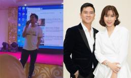 Hậu ồn ào ly hôn, Hồ Hoài Anh đại diện gia đình phát biểu trong ngày giỗ ba vợ