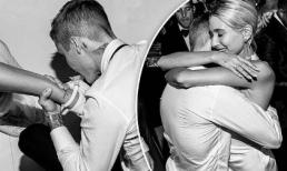 Dân tình bấn loạn với khoảnh khắc Justin Bieber dùng răng cởi nịt tất cho vợ trong ngày cưới 