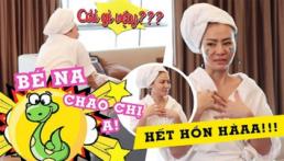 Tò mò muốn biết 'bé Na' là gì, Thu Minh hoảng hồn ngã 'sấp mặt' khi bị ê-kíp chơi xỏ