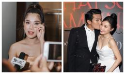 Hoàng Yến Chibi bật khóc, Quang Tuấn hôn vợ tình tứ tại buổi ra mắt phim 