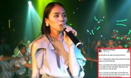 Bị chê hát live chênh và phô, 'Thánh nữ cover' Hương Ly lên tiếng 