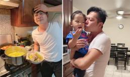 Qua Mỹ định cư, Hoàng Anh được vợ khen là 'người đàn ông của năm' vì ngày càng giỏi bếp núc, nội trợ