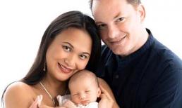 Lần đầu tiên, vợ mới của chồng cũ diva Hồng Nhung khoe mặt con trai mới chào đời