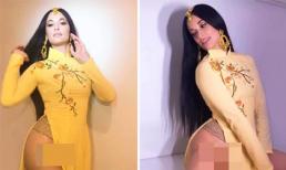 Ca sĩ Mỹ Kacey Musgraves bị cư dân mạng Việt 'ném đá' vì mặc áo dài phản cảm