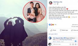 Đội trưởng Quế Ngọc Hải chúc mừng sinh nhật bà xã ngay trước thềm đại chiến với Indonesia