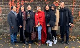 Đoan Trang cùng bố mẹ và các chị em trong nhà du lịch khám phá châu Âu