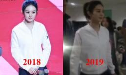 Là minh tinh nổi tiếng nhưng vẫn mặc lại đồ của 1 năm trước, Triệu Lệ Dĩnh gây bão mạng xã hội