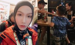 Giữa tin đồn đã 'đường ai nấy đi' với Chí Nhân, Minh Hà lần đầu xuất hiện, lộ biểu cảm bất ngờ