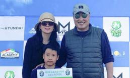 'Nàng Dae Jang Geum' Lee Young Ae hiếm hoi lộ diện cùng chồng U70 và con trai 