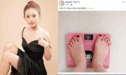 Thúy Vi giảm từ 49 xuống 44 kg, dân mạng cho rằng nhờ tháo túi ngực 5 kg