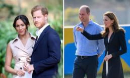 Vợ chồng Công nương Meghan có cuộc chạm trán với vợ chồng chị dâu Kate sau khi thừa nhận mâu thuẫn 