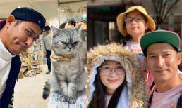 'Nhạt' như Huy Khánh, đi du lịch Hàn Quốc cùng vợ con nhưng chỉ đăng ảnh một mình