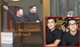 Im ỉm một thời gian, Quang Đại và Thiên Minh lại bị bắt gặp cùng đi ra từ khách sạn 