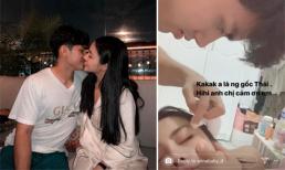 Đẹp trai, 6 múi chưa là gì, vị hôn phu còn thay đồ, tẩy trang giúp cho Trang Anna khiến bao người ngưỡng mộ