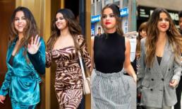 Selena Gomez xài 4 set đồ trong 1 ngày, bộ thứ 2 đúng là 'dìm dáng'