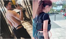 Không chịu kém cạnh Ngọc Trinh, stylist Hoàng Ku cũng 'gây sốc' với quần nội y lọt khe