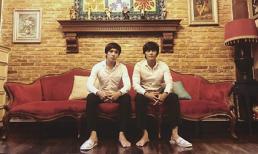 Cậu hai Bình và cậu ba Xuân của 'Tiếng sét trong mưa' chung một khung hình, fan bấn loạn vì quá điển trai