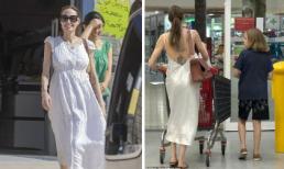 Thoát hình ảnh “phù thủy” mặc đồ đen, Angelina Jolie giờ lại yêu màu trắng và thích phong cách gợi cảm
