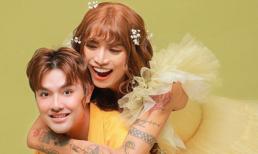 BB Trần và người yêu đồng giới hóa trang thành cô dâu, chú rể vào dịp Halloween