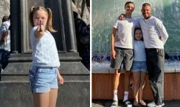 Harper 'trổ mã' ngày càng phổng phao khi diện quần short khoe chân 
