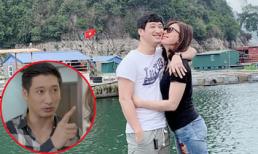 Khác hẳn Thái trong 'Hoa hồng trên ngực trái', ngoài đời Ngọc Quỳnh lại ngọt ngào với vợ thế này