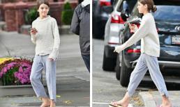 Không xuất hiện lồng lộn như mọi khi, Suri bị chê luộm thuộm khi xuống phố