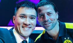 Công Vinh 'đọ' độ đẹp trai với Nhà vô địch World Cup - thủ môn Roman Weidenfeller 