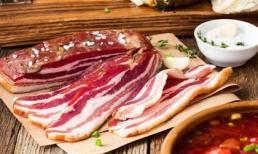 Người thông minh, họ sẽ làm 3 bước trước khi ăn thịt xông khói
