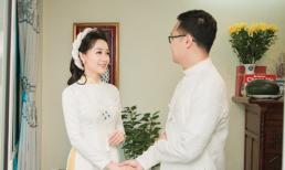 Hé lộ chân dung chồng sắp cưới BTV chương trình Thời sự - Thu Hà và ảnh đẹp trong lễ ăn hỏi 