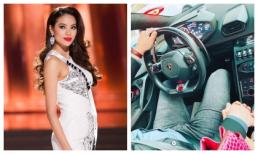 Phạm Hương khiến fan ngọt muốn 'sâu răng' khi đăng ảnh nắm tay bạn trai trong xế hộp, vô tình tiết lộ điều này ở người yêu