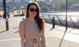 Kết thúc show diễn ở Úc, Mỹ Tâm diện đồ sương sương thảnh thơi đi dạo