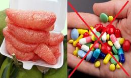 Bưởi có tỉ công dụng nhưng bạn có biết không nên ăn nó sau khi uống thuốc?